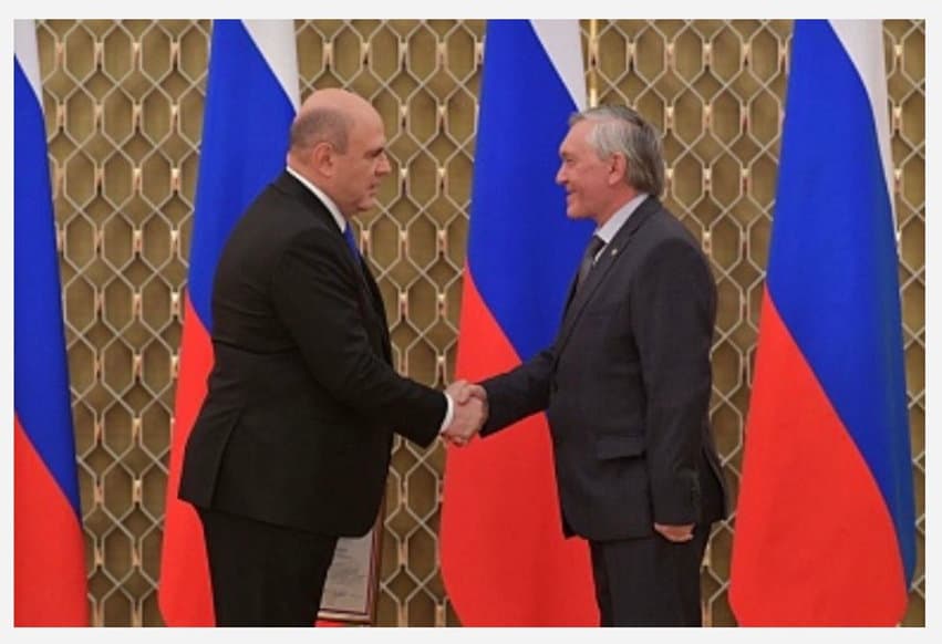 Правительственной премией награжден член редколлегии журнала Сергей Белопухов