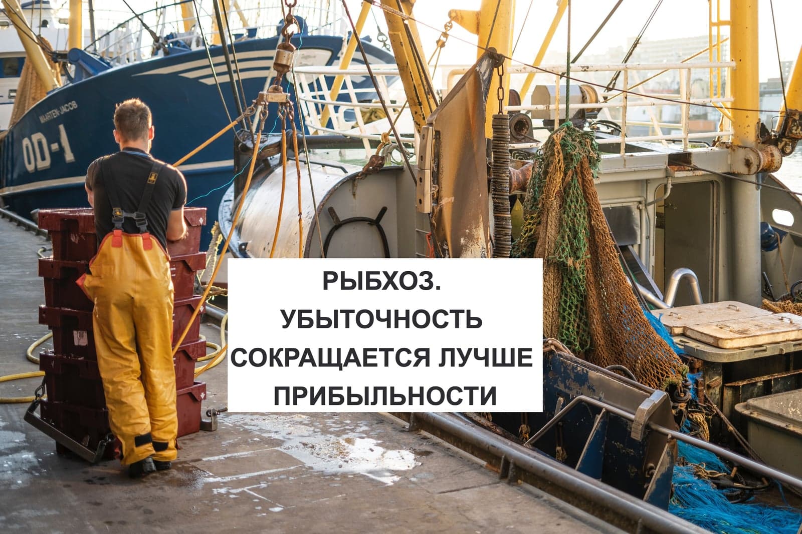 РЫБХОЗ. УБЫТОЧНОСТЬ СОКРАЩАЕТСЯ ЛУЧШЕ ПРИБЫЛЬНОСТИ