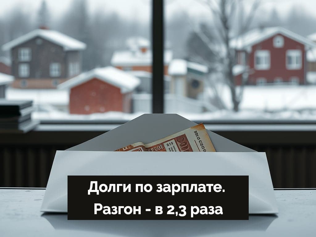 Долги по зарплате разогнались в 2,3 раза. Лидеры - Кубань и Хакасия