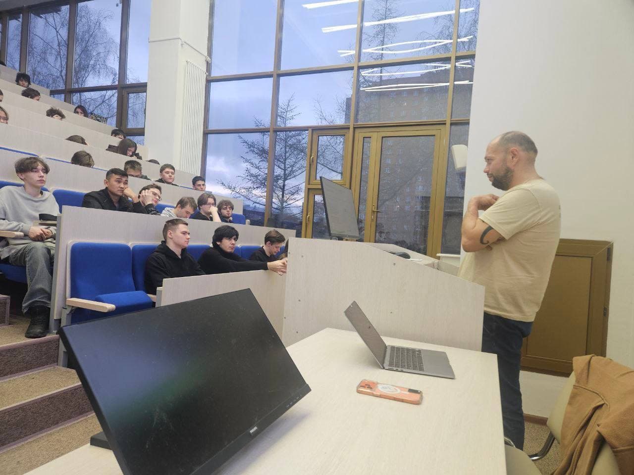 ВСТРЕЧА ЦИФРОВОЙ КАФЕДРЫ ТИМИРЯЗЕВКИ С ГИС-ПРАКТИКОМ ИВАНОМ ПЕТРОВЫМ